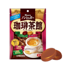 甘乐咖啡味茶馆硬糖72g糖果无添加蔗糖日本进口儿童休闲零食结婚喜糖25.9元 (满2件9折,券后省0.85)