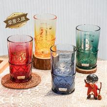 高颜值！THERMOS 膳魔师 X 哈利波特联名款 直身玻璃杯/吸管玻璃杯/把手玻璃杯（带搅拌棒）￥59