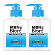 碧柔（Biore）【清凉钜惠】男士深层净透洁面露 温和深层清洁 毛孔畅透多效温和 150ml*249元 (满2件9折)