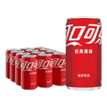 CocaCola/可口可乐 迷你摩登罐  mini可乐 200ml 12罐15.9元