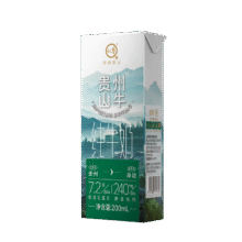 认养 贵州山牛 纯牛奶 3.6g蛋白 盒装 16盒 200ml28.16元（需领券）