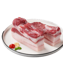 登山 黑猪去皮五花肉4斤装59元（需领券）包邮