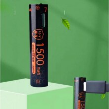 7号1500mWH  AAA恒压1.5v充电电池锂电池一节6.9元