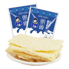 朝鲁奶皮子 内蒙古特产 无蔗糖手工 纯酪奶豆腐 孕妇奶制品 休闲零食 80g 2袋*2件71.02元（合17.755元/件）