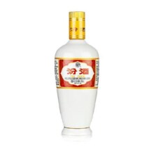 汾酒山西杏花村53度出口白瓷500ml*1瓶光瓶清香型白酒70元