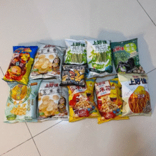 任选10大包！上好佳膨化零食小吃￥3.40