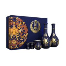 郎酒青花郎53度酱香型白酒500ml双瓶高档礼盒装商务宴请收藏送礼1500.1元 (券后省324)
