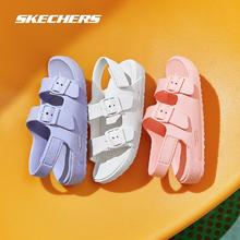 商场同款！Skechers 斯凯奇 女款足弓支撑凉鞋糖果泡泡鞋111597 多色￥121