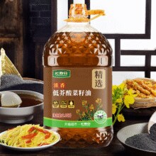 长寿花 非转基因低芥酸浓香菜籽油6.08L￥56.40 3.8折