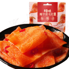 限地区：百草味 魔芋素毛肚 486g、60小袋9.8元包邮