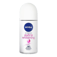 妮维雅（NIVEA） 抑汗香体止汗露腋下干爽滚珠精华爽身走珠液 爽身走珠止汗露50ml24.9元 (满2件8折,券后省16)