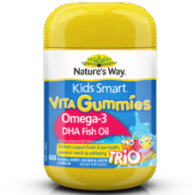 PLUS会员、首购、试用：佳思敏 DHA儿童深海鱼油软糖 60粒、Omega-327.05元，晒图返5元京豆