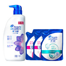海飞丝 SPA香氛幽香馥郁洗发水750G+200G*3(共1350g)54.9元