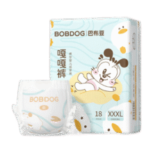 巴布豆 婴儿拉拉裤 XXXL、18片、适用18KG以上60元（合15元/件）