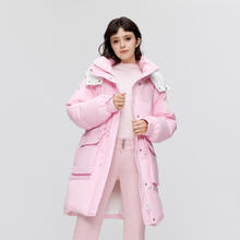 波司登 冬季女轻暖环保羽绒服一手长宽松可爱连帽多巴胺券后366.2元