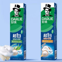 DARLIE好来   原黑人超白茶牙膏   80g-90g 任选6支29.4元（合4.90元/件）+3.6元淘金币