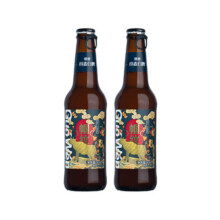 帼纹八品 陈皮橙香果味精酿啤酒 比利时小麦原浆白啤8.9元 (券后省4)