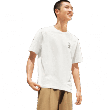 PLUS立减：??森马（Semir）史努比系列短袖T恤男纯棉半袖印花刺绣秋季上衣宽松10152410020148.28元（需领券）