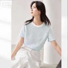 3日10点：对白 女式圆领短袖T恤67元