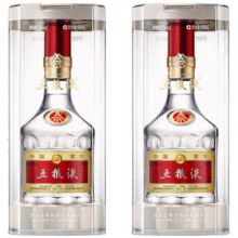五粮液 普五 第八代 52度 浓香型白酒 500ml*2瓶1734.9元 包邮
