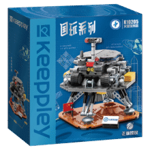 奇妙（keeppley）积木玩具中国航天太空模型探测器小颗粒拼装 火星探测器K10205108元 (每满300减30,券后省30,月销1000+)