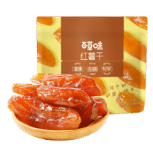 百草味 红薯干 500g11.9元
