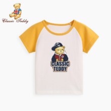 classic teddy 精典泰迪 儿童短袖男童9.9元/件包邮（需拍3件，共29.7元）