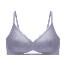 再降价：松山棉店 女士国风小冰竹文胸 XL52.2元（需凑单）