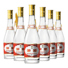 汾酒 黄盖玻汾53度475mL6瓶 官方授权店229元（反豆后）