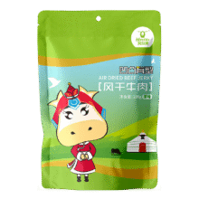 科尔沁 风干牛肉 200g*3袋59.9元（需领券）