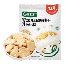宝宝馋了 婴幼儿饼干 草莓味17元（合1.7元/件）