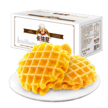 回头客 鸡蛋味华夫饼1000g11.81元包邮（需试用）