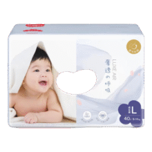 Huggies 好奇 奢透呼吸系列 拉拉裤 L40片*2件89元（合44.50元/件）