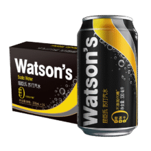 Watsons/屈臣氏 瓶装苏打水 饮用水 0糖0脂0卡 原味 24罐125.5元（需领券，合62.75元/件）