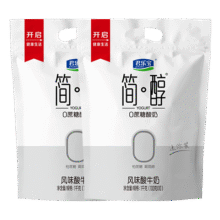 君乐宝 简醇 酸牛奶 3.0g蛋白质 100g 20袋35.54元