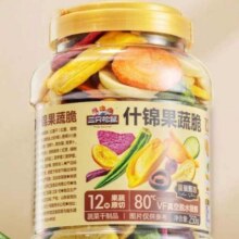 三只松鼠 12种果蔬脆250g罐装8.42元
