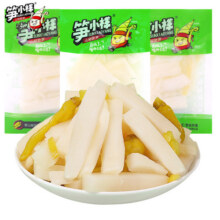 笋小样山椒脆笋泡椒竹笋片条开袋即食休闲食品解馋辣味零食小吃4.8元
