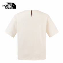 The North Face北面短袖T恤女外速干吸湿透气短袖83TT 米白色/QLI 2XL147元（需领券）