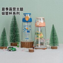Thermos 膳魔师 露营系列TCSJ-553 Tritan材质可提吸管杯 550ml 2款￥65.00 1.9折
