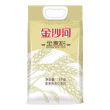 金沙河家用麦香小麦粉 零添加中筋新国标面粉白面馒头包子煎饼通用粉 【金沙河】全麦粉10斤*1袋23.97元
