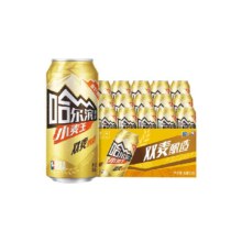 再降价、88vip、哈尔滨小麦王啤酒450ml*15听+凑单22.82元+5.29元金币+凑单20.26