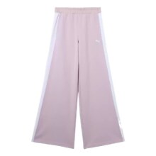 PUMA彪马春季女新款T7宽松活力运动休闲风拼接针织长裤 631312-90308.55元