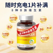 美国进口！Horbäach 霍巴赫 复合维生素B族片100片￥58.00 1.9折