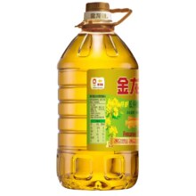 金龙鱼菜籽油4L 低芥酸特香菜籽油4L非转基因食用油39.9元