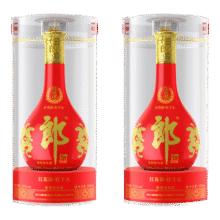 百亿补贴、PLUS会员：郎酒 红花郎酒 红十五 53° 酱香型 500ml 2瓶829.62元