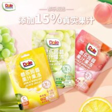 Dole 都乐 果汁蒟蒻果冻 100g*5袋9.9元包邮（1.98元/袋）
