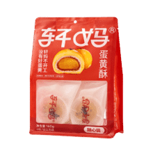轩妈 家蛋黄酥40g*4枚袋18.46元