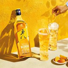 JOHNNIE WALKER 尊尼获加 耀澄Blonde 调和苏格兰威士忌500ml*2瓶 送50ml酒伴+凯旋杯￥132.99