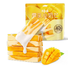 百草味 芒果干 80g2.9元