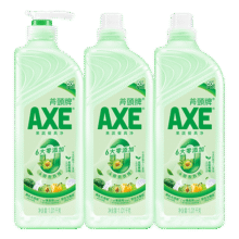 斧头牌（AXE）金骏青梅果蔬餐具净洗洁精1.01kg*3（泵+补补）6大零添加39.9元 (满2件8.50折,月销1w+)
